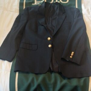 Ralph Lauren Dark Blue Wool Blazer